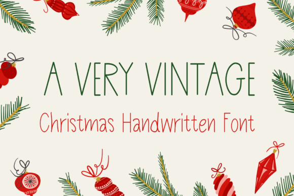 A Very Vintage Font: Elevating Web Design with Handwritten Charm