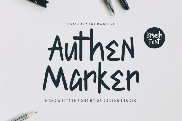 Authen Marker: A Sweet Handwritten Font for Real Branding Projects