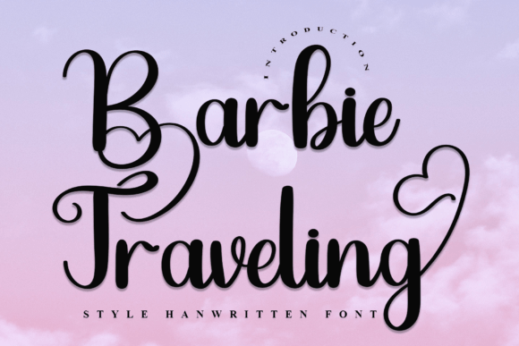Barbie Traveling Font: Elevating Campaign Visuals with Elegant Script Typography