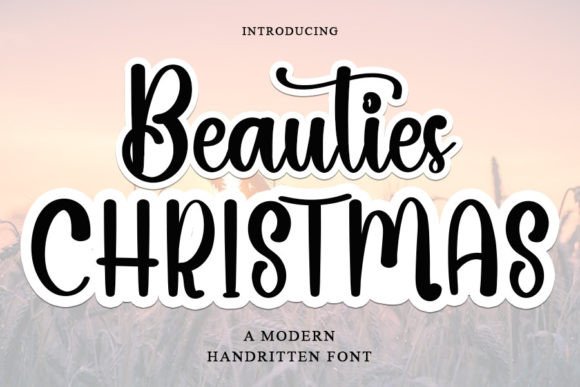 Beauties Christmas: A Designer’s Take on This Festive Script