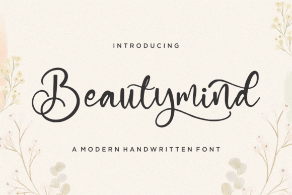 Beautymind: A Modern Handwritten Font for Brand-Centric Campaigns