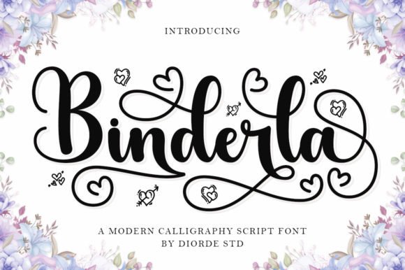 Binderla: A Handwritten Font That Elevates Campaign Typography