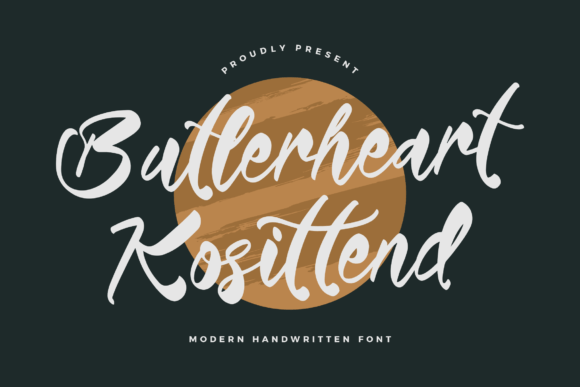 Butlerheart Kosittend: A Modern Handwritten Font That Elevates Small Business Branding