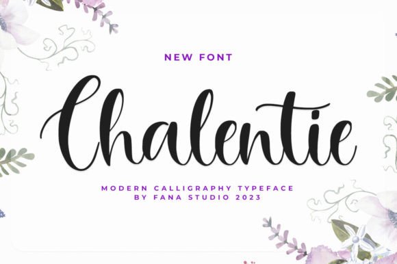 Chalentie: The Script Font That Elevates Campaign Visuals with Style and Clarity