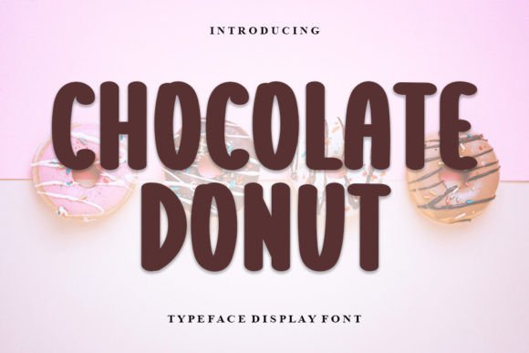 Chocolate Donut Font: Elegant Script for Crafters & Sellers