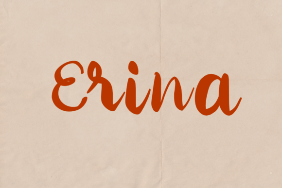 Erina: A Graceful Script Font That Elevates Branding Projects