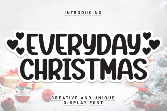 Everyday Christmas: A Festive Handwritten Font for Social Media Campaigns