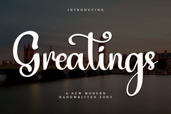 Greatings: A Handwritten Font That Elevates Brand Identity with Elegance