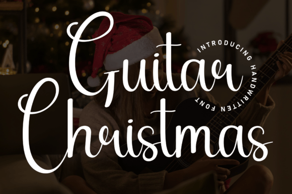 Guitar Christmas: A Marketer’s Secret for Festive, Friendly Font Design