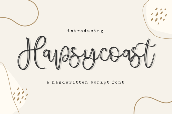 Hapsycoast: A Handwritten Script Font That Elevates Modern Web Typography