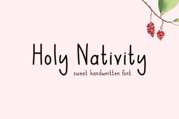 Holy Nativity Font: How a Handwritten Typeface Transformed My Brand
