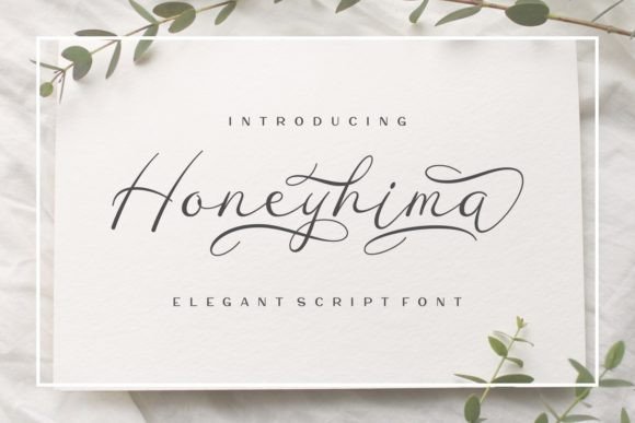 Honeyhima: The Elegant Script Font That Transformed My Brand