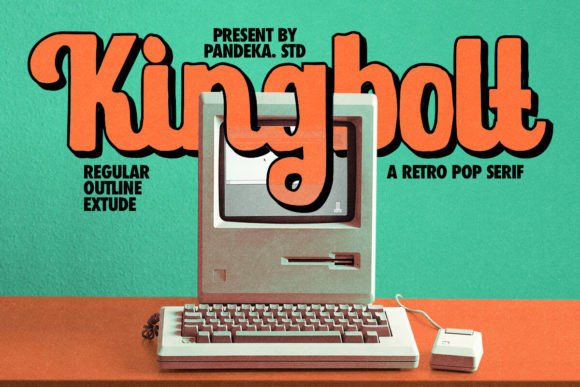 Kingbolt: The Retro Bold Font That Elevates Campaign Visuals