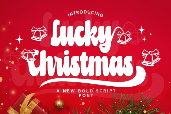 Lucky Christmas: A Festive Script Font for Bold Holiday Branding