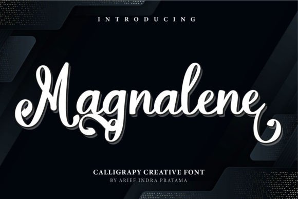 Magnalene: A Script Font That Elevates Campaign Visuals with Style and Clarity