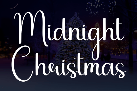 Midnight Christmas Font: A Web Designer’s Review of This Handwritten Display Typeface