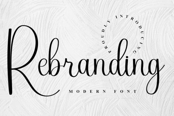 Rebranding: A Handwritten Font That Elevates Modern Marketing Design