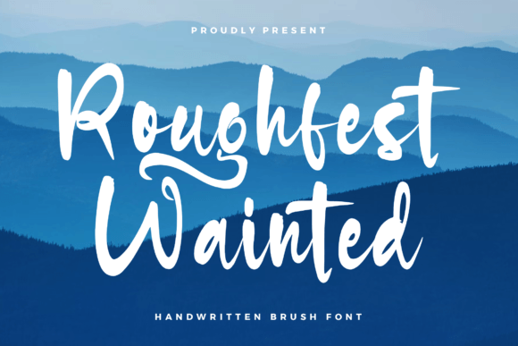 Roughfest Wainted: A Warm, Handwritten Touch for Modern Editorial Design