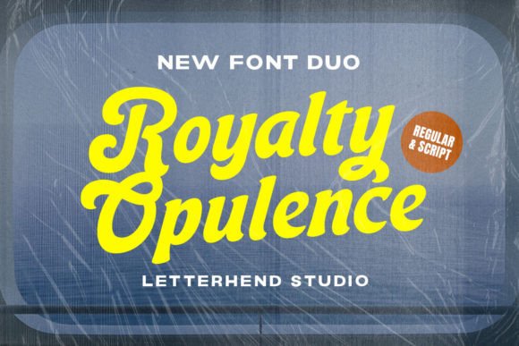 Royalty Opulance: A Bold Script Font That Elevates Small Business Branding