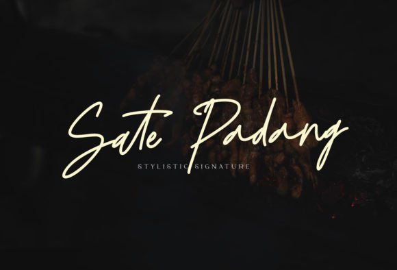 Sate Padang: The Handwritten Font That Adds Personality to Your Campaigns