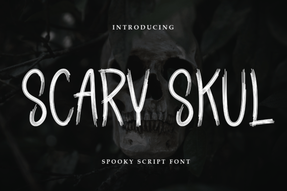 Scary Skul: A Sweet & Friendly Handwritten Font for Playful Brand Identities