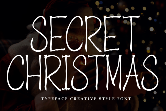 Secret Christmas: A Sweet Handwritten Font for Festive Web Design