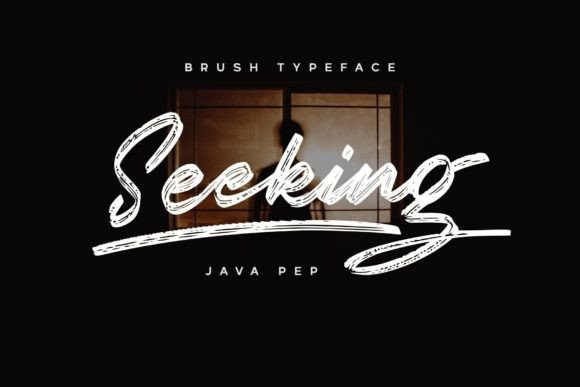 Seeking: A Handwritten Brush Font for Modern Web and Brand Design