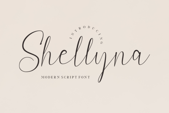 Shellyna: A Graceful Script Font for Elegant Editorial Design