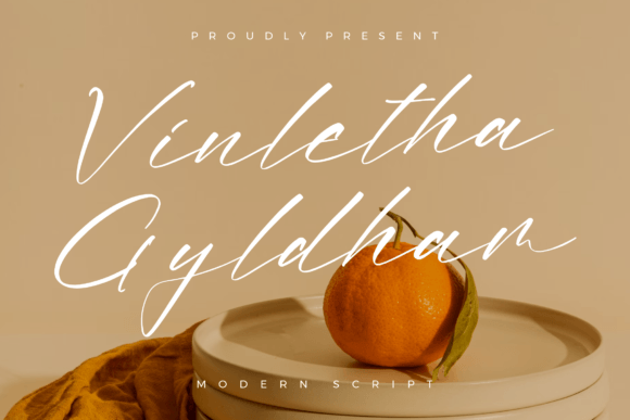 Vinletha Gyldham: A Modern Script Font for Scroll-Stopping Brand Visuals