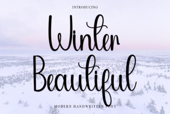 Winter Beautiful: A Festive Typeface for Holiday Campaigns